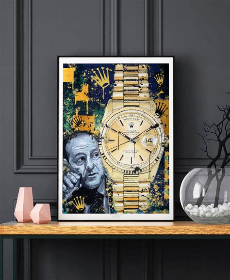 rolex artists|rolex wall art.